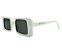 Óculos de Sol Retangular Proteção UVA e UVB - Ferrovia Eyewear - Imagem 4