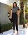 Conjunto Preto em Listras Leticia - Imagem 1