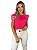 Blusa em Crepe Basic Bicolor - Imagem 7