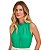 Blusa em Crepe Regata com Pregas Basic - Imagem 3