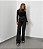 Wide leg jeans preta estonada - Imagem 2