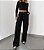 Calça Cargo Jeans Preta - Imagem 6
