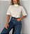 T-shirt Zara Gola Alta - Imagem 6