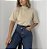T-shirt Zara Gola Alta - Imagem 7