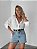 Shorts Jeans - Cordão - Imagem 4
