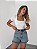 Shorts jeans Marmorizado - Imagem 2