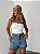 Shorts jeans Marmorizado - Imagem 3