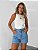 Shorts Bermudinha Jeans - Imagem 2