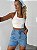 Shorts Bermudinha Jeans - Imagem 1