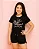 Conjunto Infantil Short Preto c/ Camiseta Princess 2 ao 14 - Imagem 3