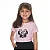 Conjunto Infantil Rosa Minnie c/ Shortinho Preto 2 ao 14 - Imagem 4