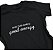 T-Shirt verão Feminina Adulta camiseta Preta Good Energy - Imagem 3