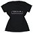 T-Shirt verão Feminina Adulta camiseta Preta Dream - Imagem 1