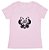 T-Shirt verão Feminina Adulta camiseta Rosa Bebê Minnie - Imagem 3