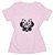 T-Shirt verão Feminina Adulta camiseta Rosa Bebê Minnie - Imagem 1