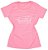 T-Shirt verão Feminina Adulta camiseta Rosa Neon Beautiful - Imagem 1