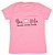 T-Shirt verão Feminina Adulta camiseta Rosa Neon You love me - Imagem 3