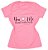 T-Shirt verão Feminina Adulta camiseta Rosa Neon You love me - Imagem 1