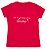 T-Shirt verão Feminina Adulta camiseta Vermelha love - Imagem 3
