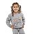 Conjunto Inverno  moletom feminino infantil  Mescla Forgiven - Imagem 2