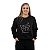 Conjunto Inverno moletom peluciado feminino adulto preto world is mine - Imagem 2
