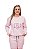 Conjunto Inverno moletom peluciado feminino adulto rosa claro for adventure - Imagem 2