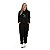 Conjunto Inverno moletom peluciado feminino com capuz e bolso canguru adulto preto snopy - Imagem 3