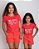 Conjunto verão Mãe e Filha vermelho Corações - Tamanhos 2 ao GG - Imagem 2