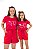 Conjunto verão Mãe e Filha vermelho Corações - Tamanhos 2 ao GG - Imagem 4