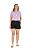 Conjunto verão Feminino: Shorts Preto e Camiseta lilás Smile - Imagem 3