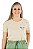 Conjunto verão feminino: Camiseta Bordada seja leve e Shorts verde sálvia babados - Imagem 7