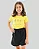 Conjunto Infantil grow positive c/ Shorts Preto 2 ao 14 - Imagem 2