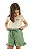 Conjunto Infantil Seja Leve c/ Shorts Verde 2 ao 14 - Imagem 5