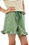 Conjunto Infantil Seja Leve c/ Shorts Verde 2 ao 14 - Imagem 8
