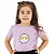 Conjunto Infantil Smile Lilás c/ Short Preto 2 ao 14 - Imagem 4