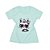 T-Shirt verão Feminina Adulta camiseta Verde Bebê Coelhinho - Imagem 1