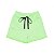 Shorts Bolso Lateral Feminino Adulto Verde Neon - Imagem 1