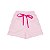 Shorts Bolso Quadrado Feminino Adulto Rosa Bebê - Imagem 1
