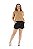 Conjunto verão Feminino: Short preto e Camiseta Capuchino juramento dedinhos - Imagem 2