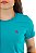 T-Shirt verão Feminina Adulta camiseta Azul Piscina motherly bordada P ao G3 - Imagem 2