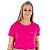 T-Shirt verão Feminina Adulta camiseta rosa pink motherly bordada P ao G3 - Imagem 1