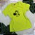 T-Shirt Verão Mãe e Filha Minnie Neon Verde – Tamanhos 2 ao G3 - Imagem 2