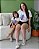 Conjunto Verão Mãe e Filha Stitch Love c/ Shorts Pink 2 ao GG - Imagem 7
