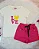 Conjunto Infantil Love Minnie c/ Shorts Pink 2 ao 14 - Imagem 3