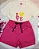 Conjunto Infantil Love Minnie c/ Shorts Pink 2 ao 14 - Imagem 2