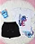Conjunto Infantil Stitch Love c/ Shorts Boxer Preto 2 ao 14 - Imagem 6