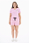 Conjunto Verão Feminino Camiseta Rosa Hello Kitty  Shorts Rosa P ao GG - Imagem 2
