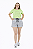 Conjunto Verão Feminino Camiseta Pistache Grow  Shorts Mescla P ao GG - Imagem 2