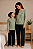 Pijama Mãe e Filho(a) Montanha 100% Algodão Penteado - Imagem 2