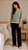 Pijama Feminino verde Montanha 100% Algodão Penteado - Imagem 4